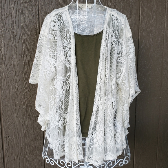 Forever 21 Tops - ☆ Forever21 Lace Cardigan